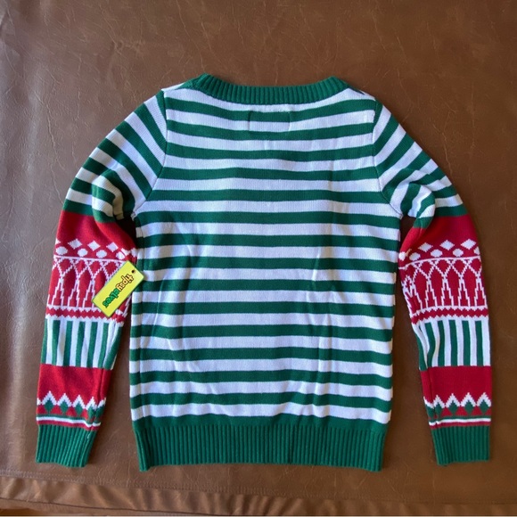 Ugly Christmas Sweater with Wine Holder Small NWT - Picture 13 of 16